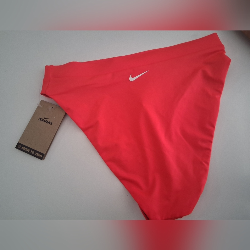 Nike Women's Vibrant Coral Swim Bottom